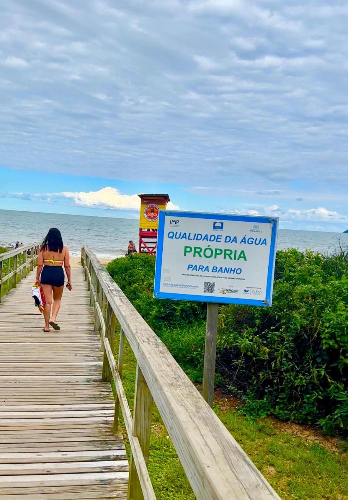 Bali Beach Home Club Rogga Beira Mar - Balneario Picarras Bagian luar foto